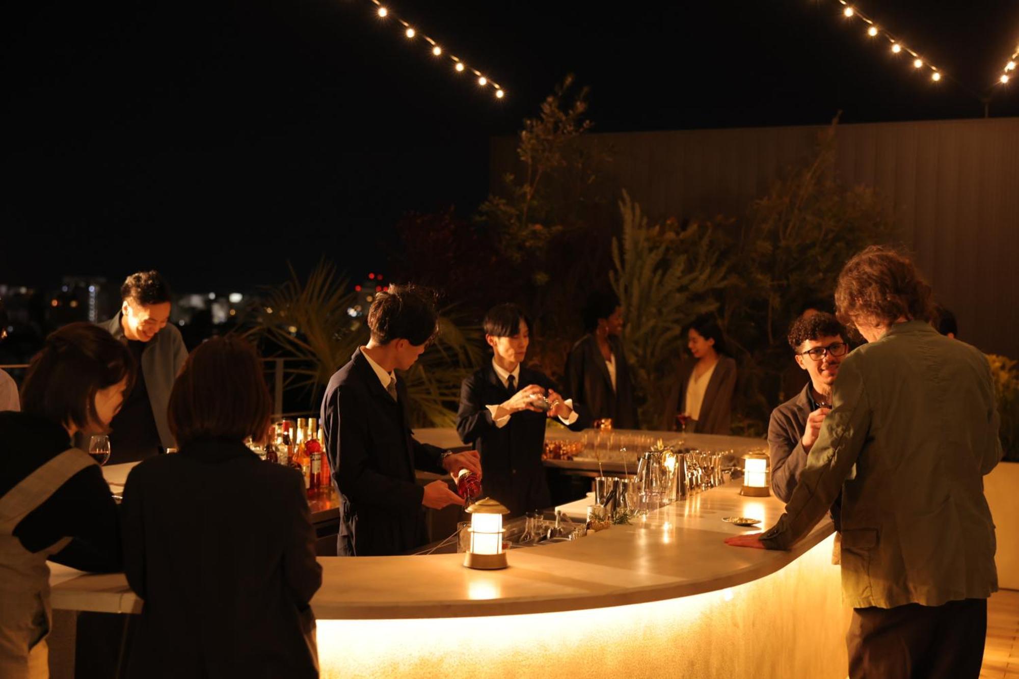 Nohga Hotel Kiyomizu קיוטו מראה חיצוני תמונה A rooftop bar in Tokyo