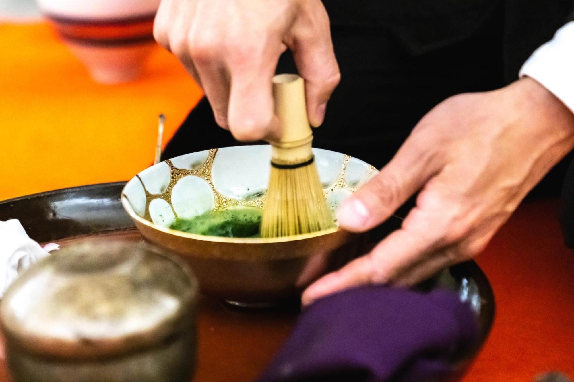 Nohga Hotel Kiyomizu קיוטו מראה חיצוני תמונה Preparation of matcha